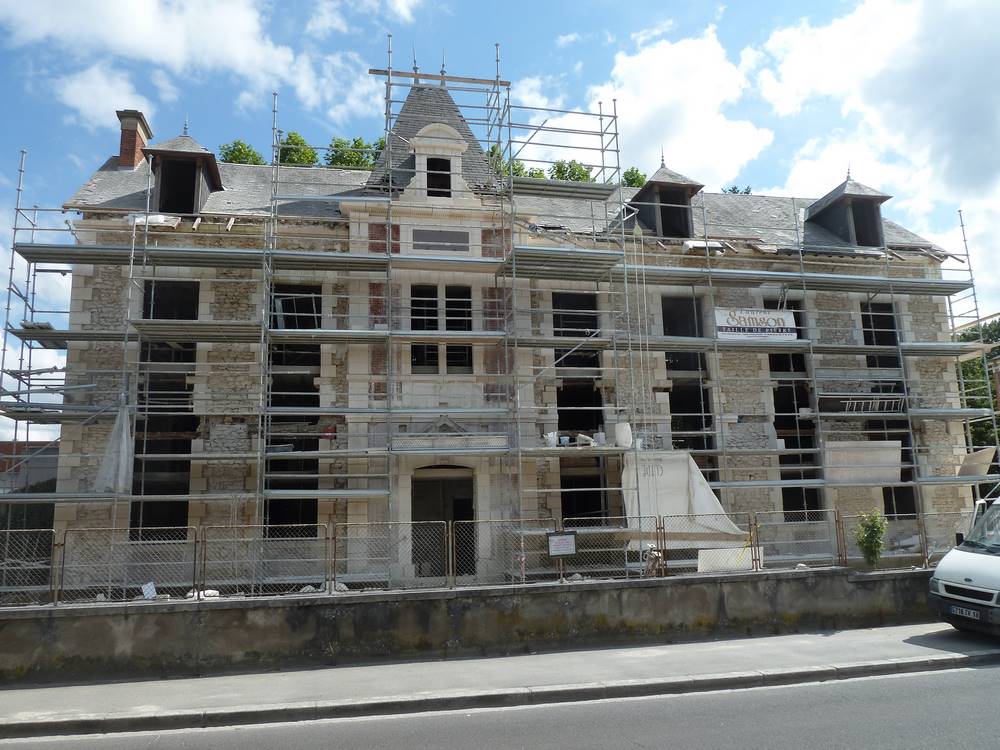 Laurent Samson realisation renovation patrimoine cheminée